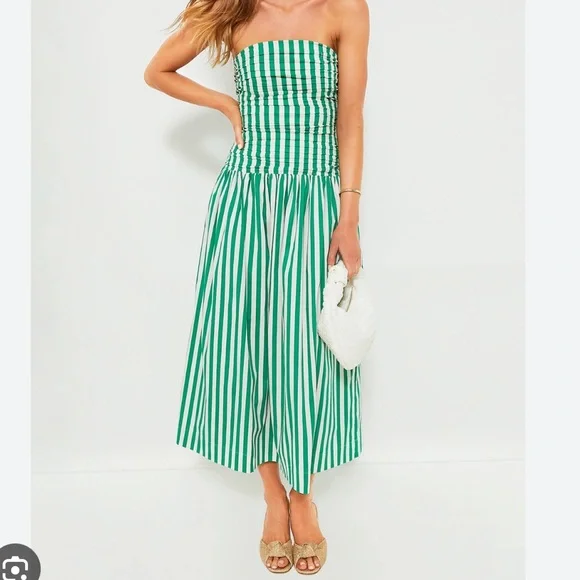 Rhode Selma Dress in Green / Size 2 - Picture 6 of 8